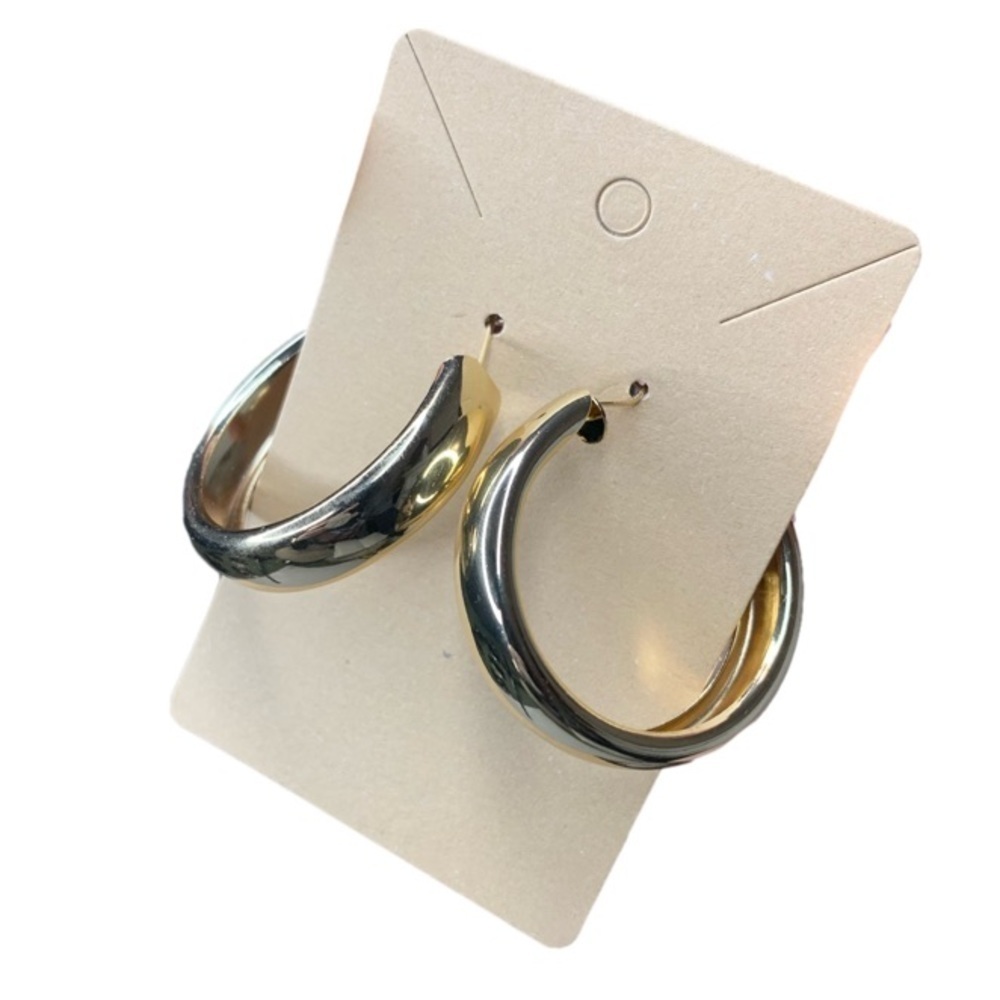 Large gold hoops